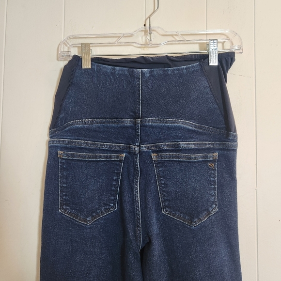 Madewell Maternity Skinny Jeans Size 4/27 Stretch Over-belly Band - Picture 10 of 16